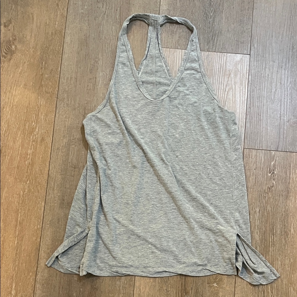 Lululemon Athletica Gray Tank Top